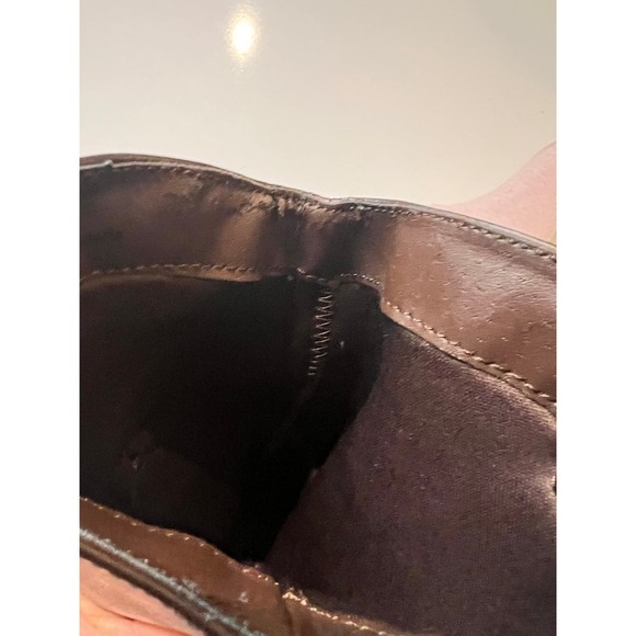 Kids‎ Brown Knee High Riding Boots with Buckle Detail and Zipper Closure - Picture 12 of 13